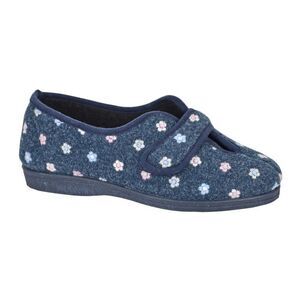 Sleepers Womens/Ladies Matilda Slippers / Navy